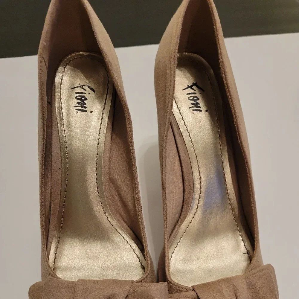 FIONI BEIGE HEELS  - Picture 4 of 16